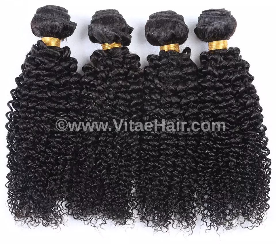 Eurasian, Indonesian, Brazilian high density, thick Vitae Mongolian afro kinky virgin human hair dark brown natural black