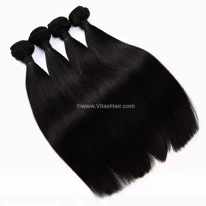 Straight virgin human hair 